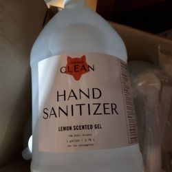 Gallon Hand Sanitizer 80% Alcohol With Pump