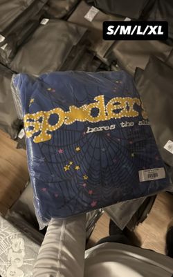 Blue Spider Hoodies