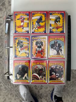 Sports cards/Binders and memorabilia