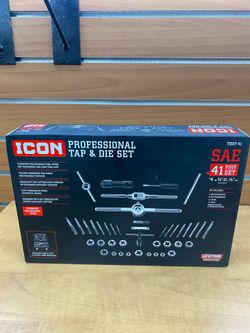 ICON Professional 41-Piece SAE Tap & Die Set (model TDST-41)