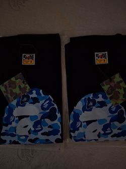 Bape blue camo