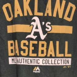 Oakland A's Baseball T-Shirt Size 5XL BIG
