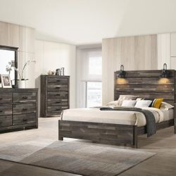 6 PCS CARTER BEDROOM COLLECTION

