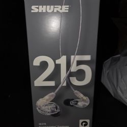 Shure SE215 Sound Isolating Earphones