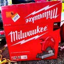 MILWAUKEE 14 IN 15 AMP ABRASIVE CUT OFF MACHINE 