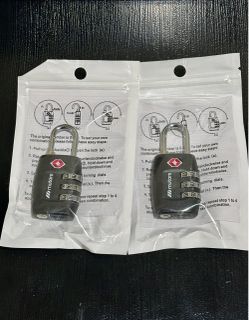 *Brand New * Mutare Heavy-duty TSA 3-Dial Combination Padlock