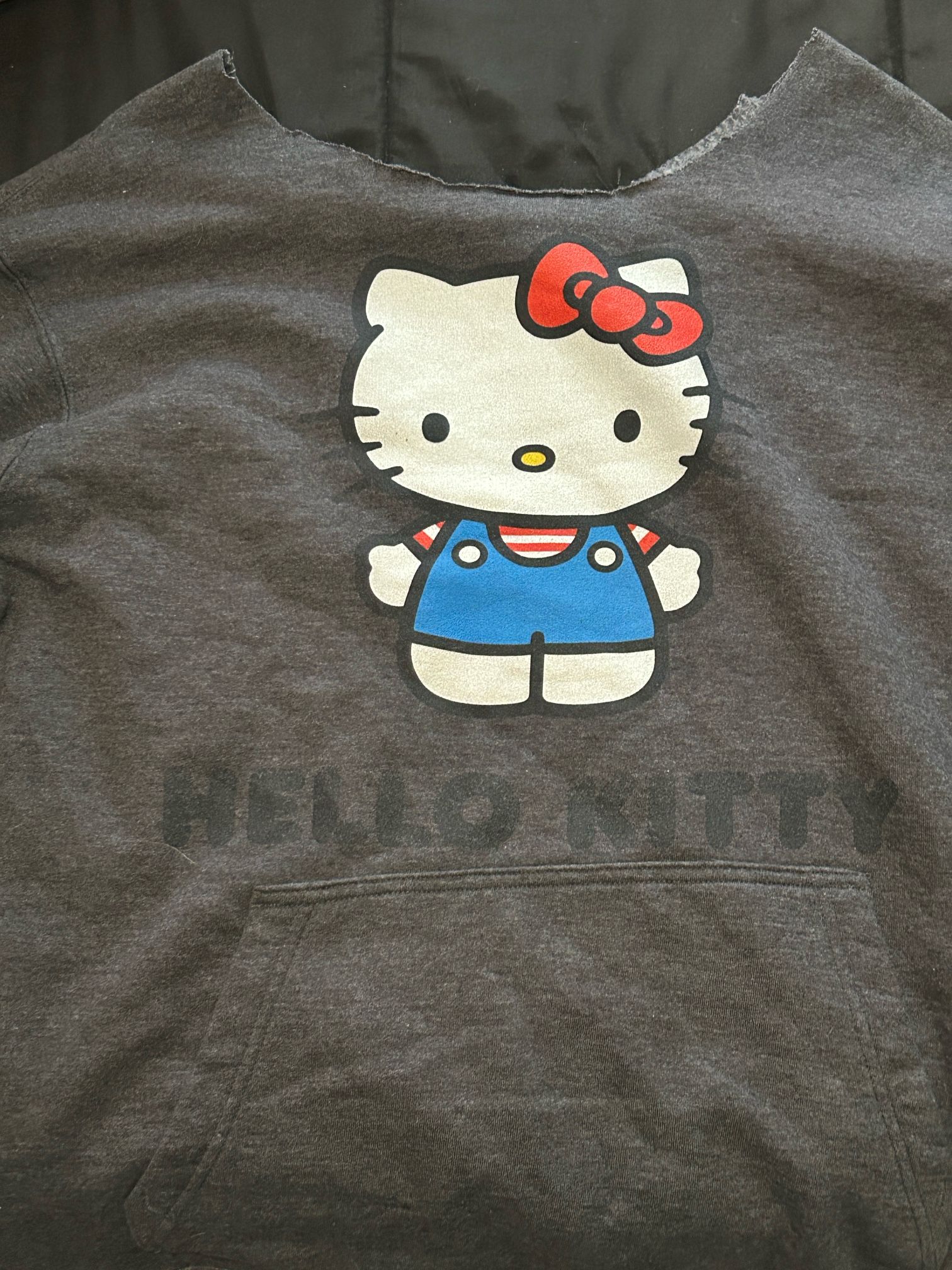 hello kitty cutoff shirt