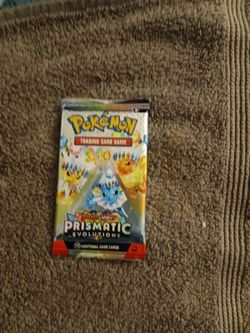 Pokémon TCG Prismatic Evolutions Booster Pack