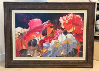 46x34 framed art