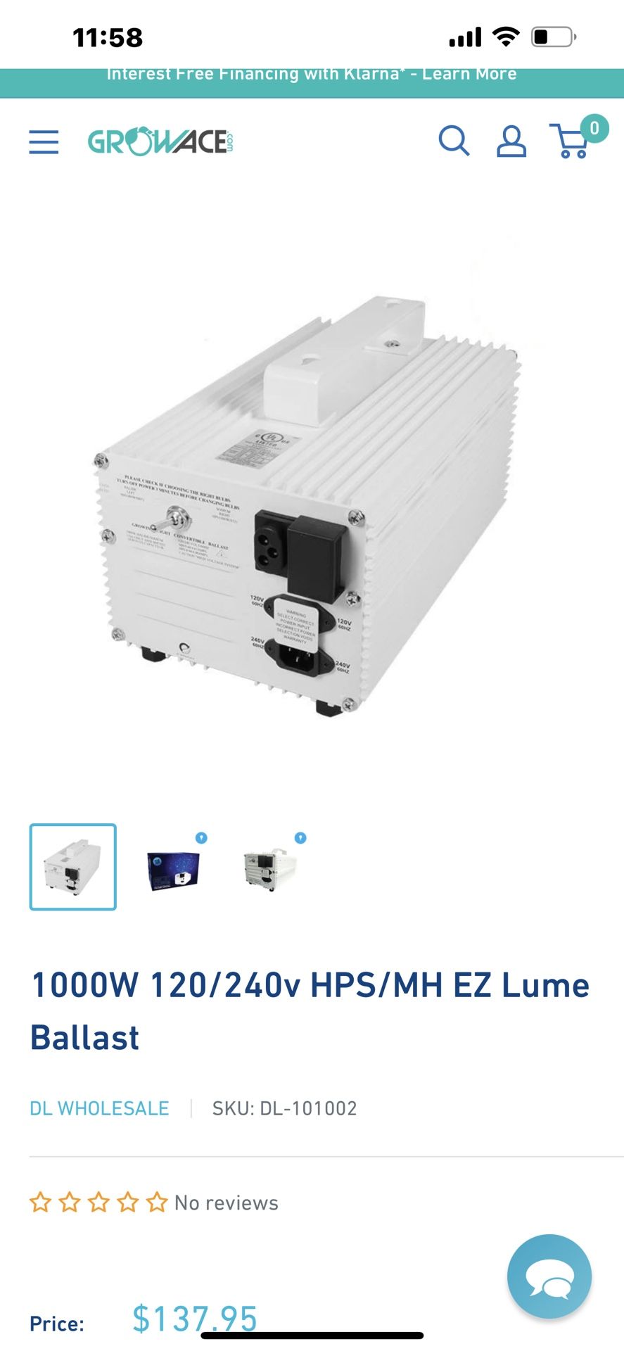 Extra Grow Light