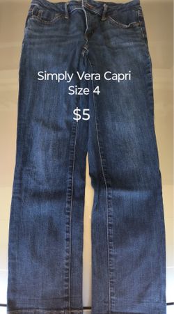 Simply Vera Capri Size 4