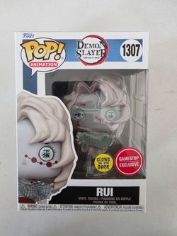 Rui Demon Slayer Glow in the Dark GameStop Exclusive Funko Pop