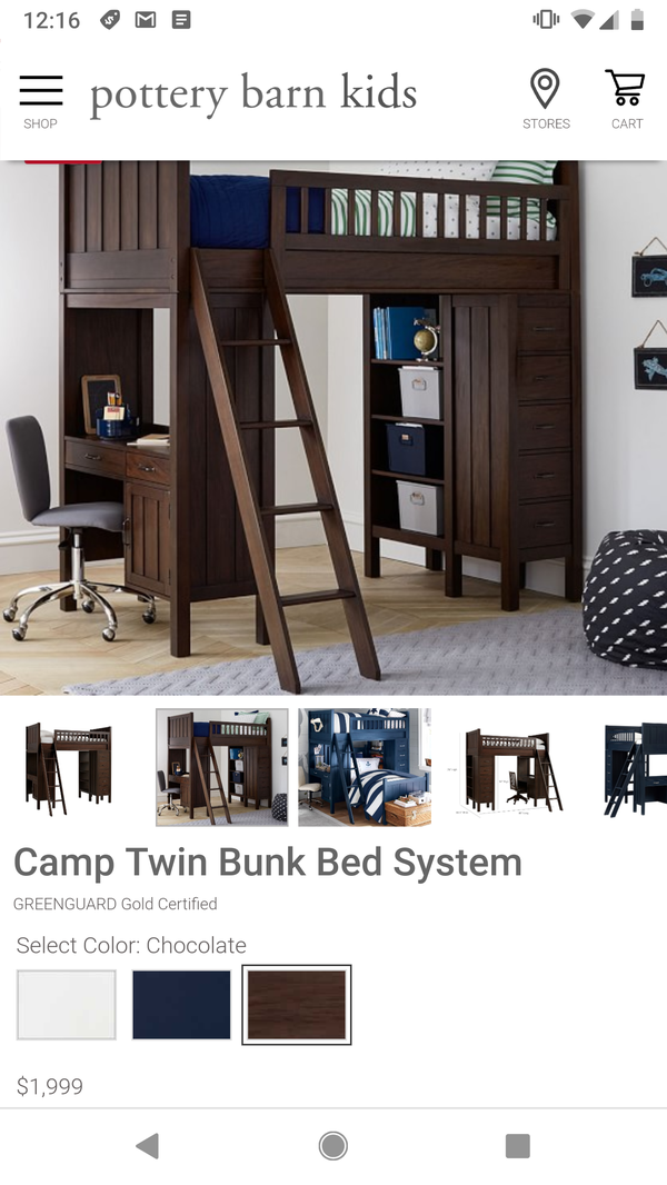 Moving Pottery Barn Kids Camp Twin Bunk Bed System For Moving Pottery Barn Kids Camp Twin Bunk Bed System