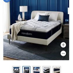 King Size Mattress Novaform 14” ComfortGrande Advanced Gel Memory Foam Mattress