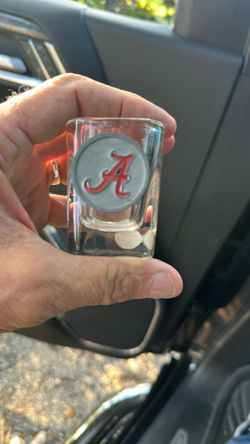 Alabama Crimson Shot Glass