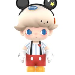 POP MART MEGA JUST DIMOO 400% Mickey Mouse 11.02in/28cm Figurine, Toys for Mordern Home Décor, Collectible Art Toy, 1PC