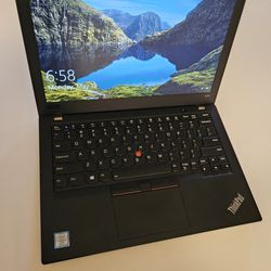 Lenovo ThinkPad X280 11.5" Screen i7 16gb 512gb SSD Drive Win 10/11