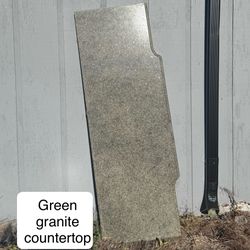 Green Granite Countertop for Vanity Cabinet Dresser etc