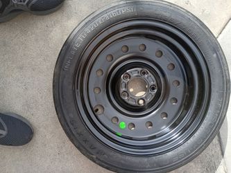 SPARE RIM & TIRE