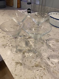 Martini glasses