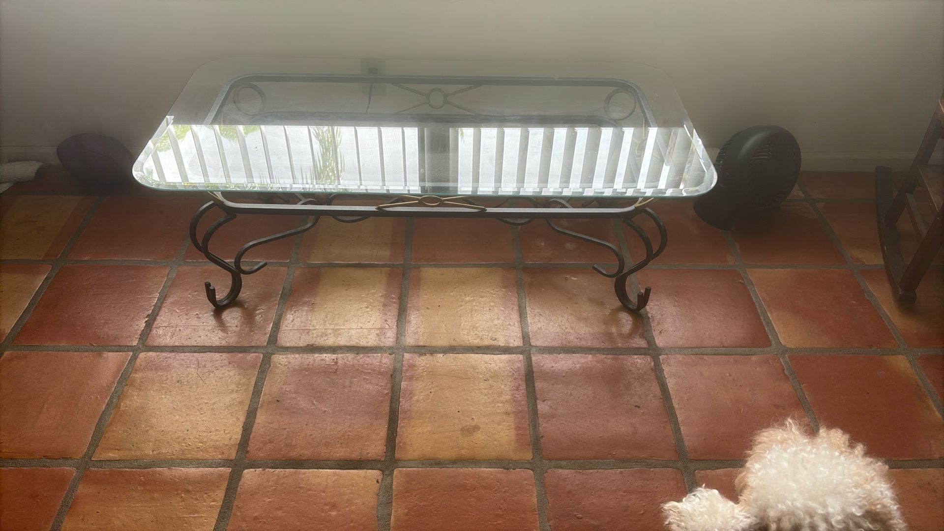 Glass Top Coffee Table