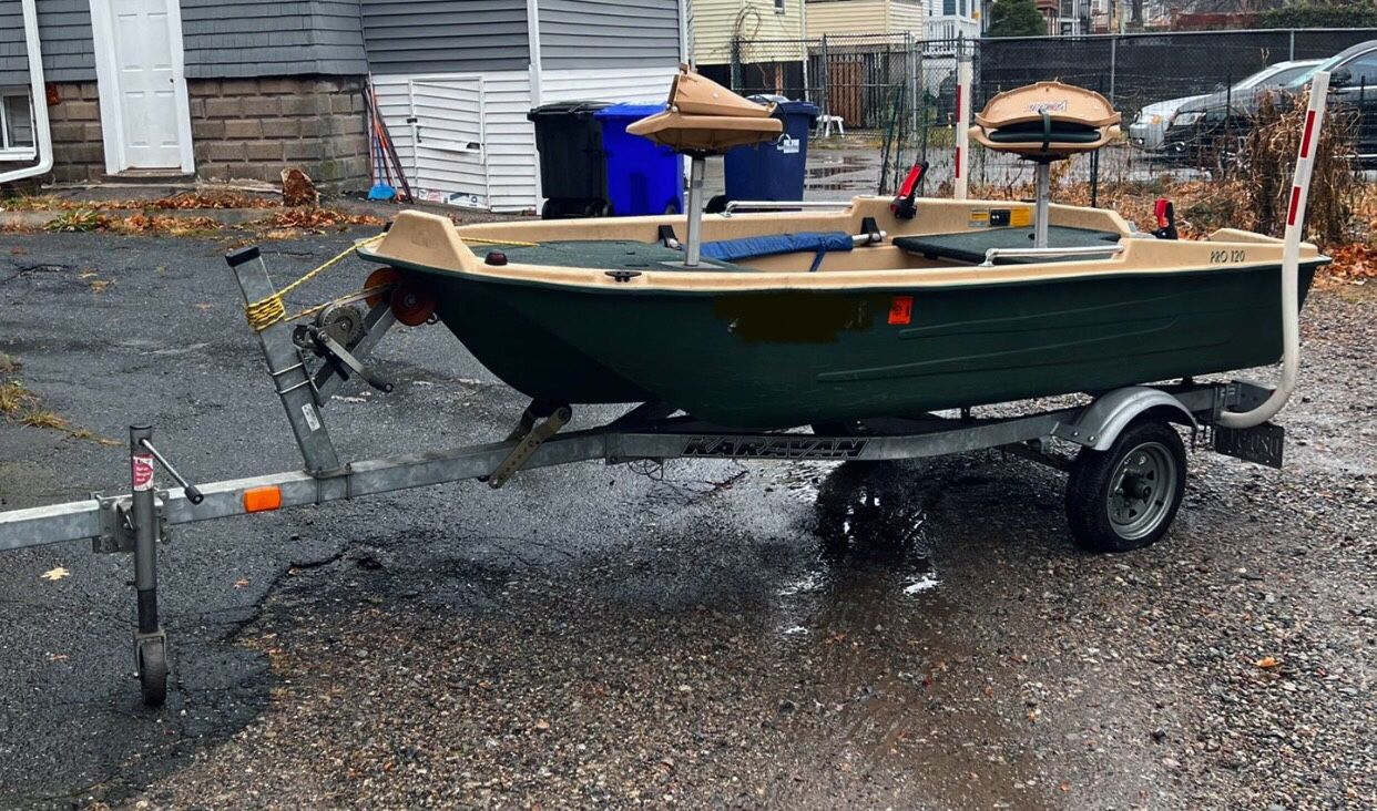 Sun dolphin Fishing Boat, trailer And More