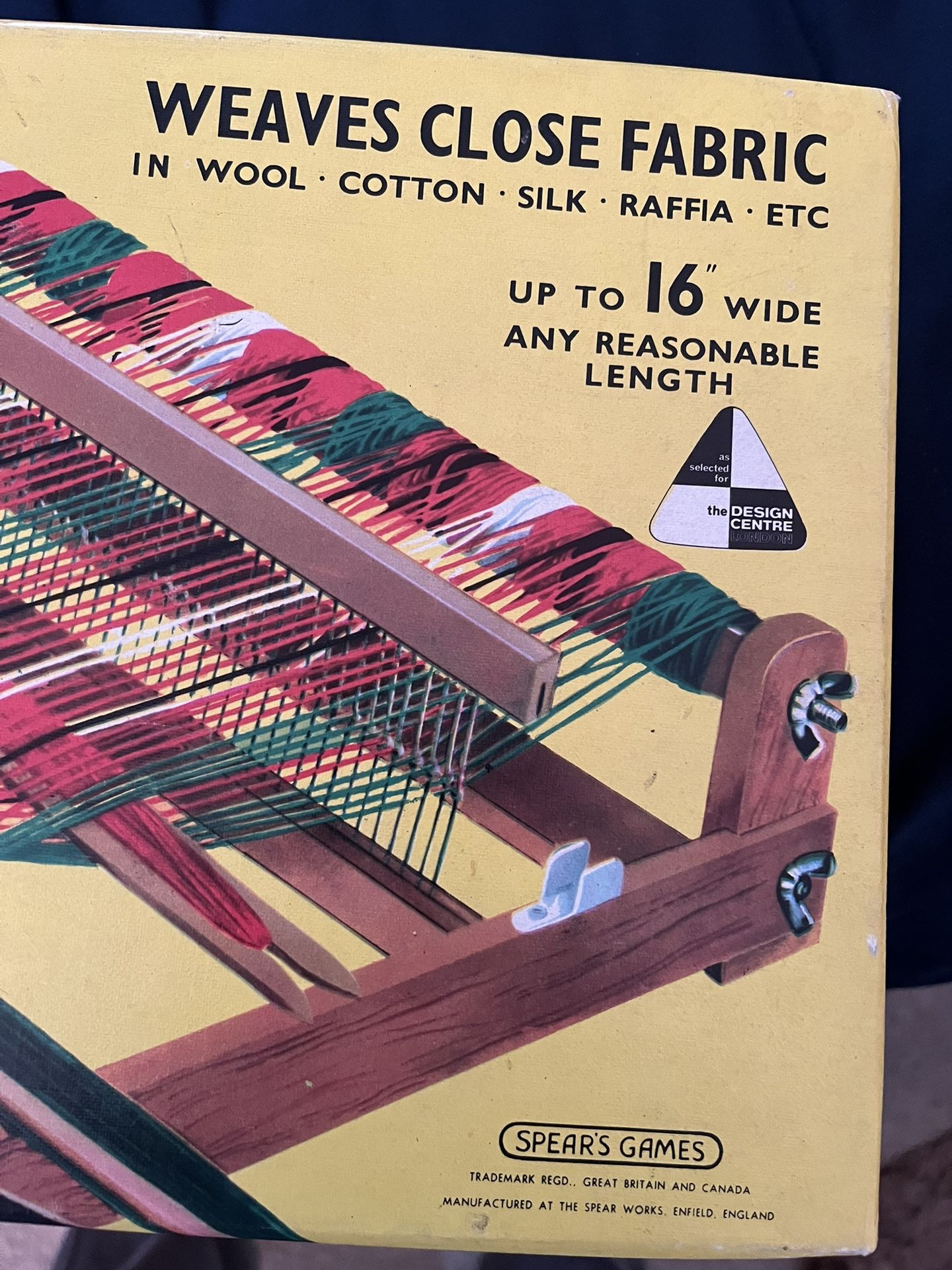 Size - 4 RARE Vintage SPEARS WEAVING LOOM