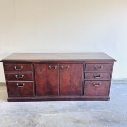 Wood Office Cabinet / Credenza