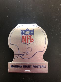 NFL Monday Night Football collectors matchbook