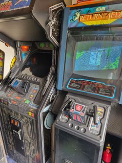 Atari Return Of The Jedi Arcade Video Game