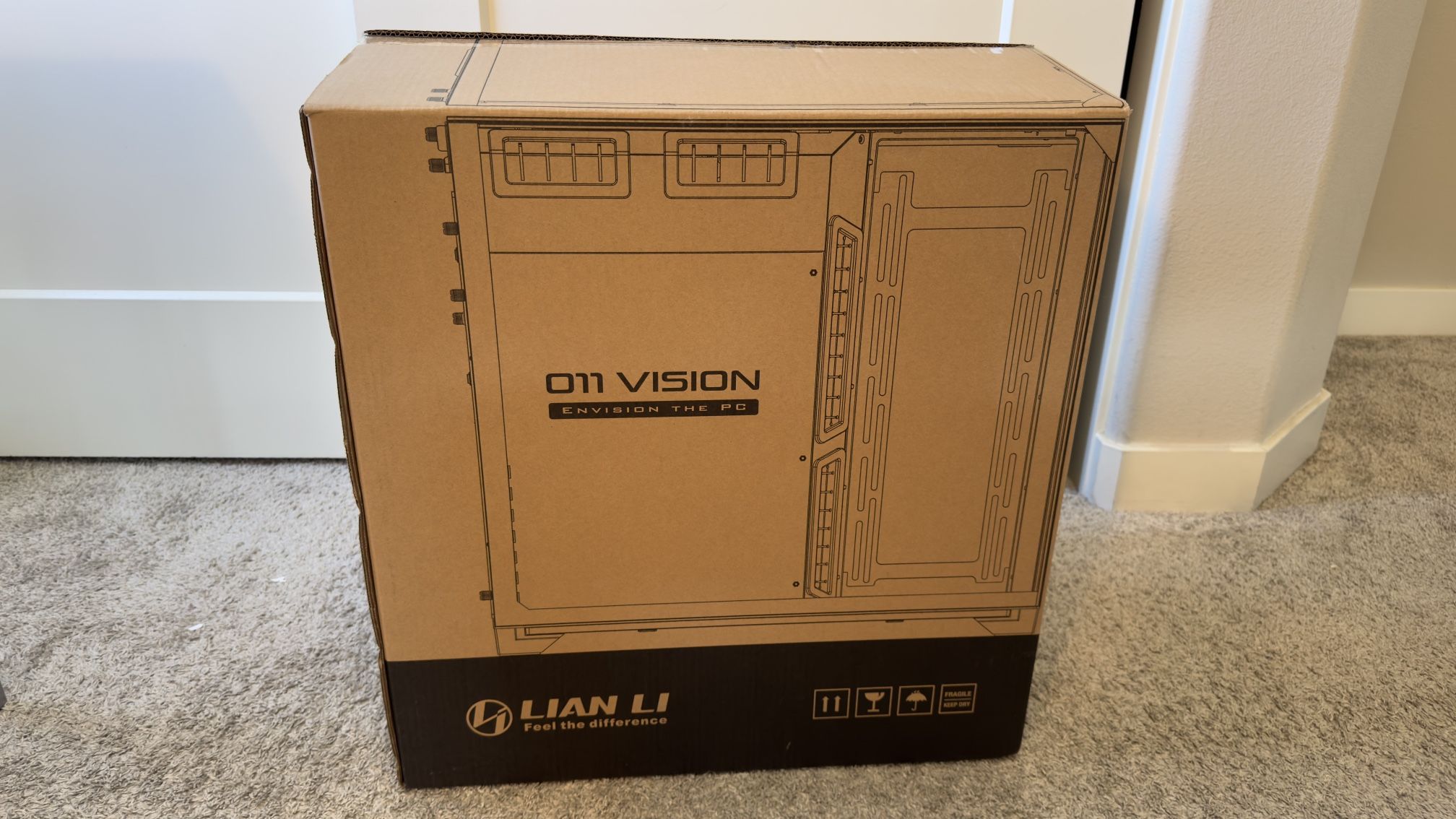 Lian Li O11 Vision Black ATX Case