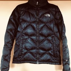 North Face Womens Medium 550 Down  Jacket Black