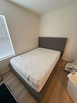 Grey Queen Bed Frame