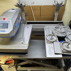 Hotronix Fusion Dual Head  Automatic 16x20 Heat Press