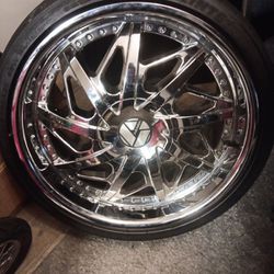 "20" Rims And Tires For Sale $1000
