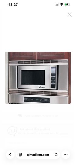 Stainless Steel Microwave and Trim Kit