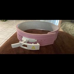 Pink Above Genius Lifting Belt