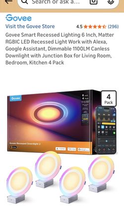 Govee smart lights a 4 pack