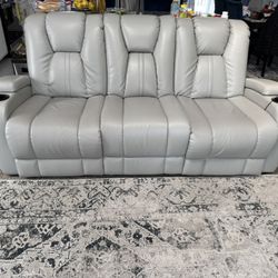 Leather Couch 