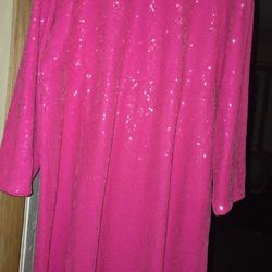 Torrid Hot Pink Sequin Dress – NEW with Tags (Barbiecore Vibes!)