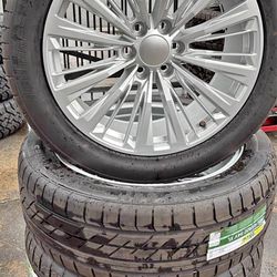 22” Escalade v wheels & 285/45/22 tbb tires! New! We finance! Financiamos!