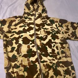 Bape A Bathing Ape X Kaws Full Zip Camo  