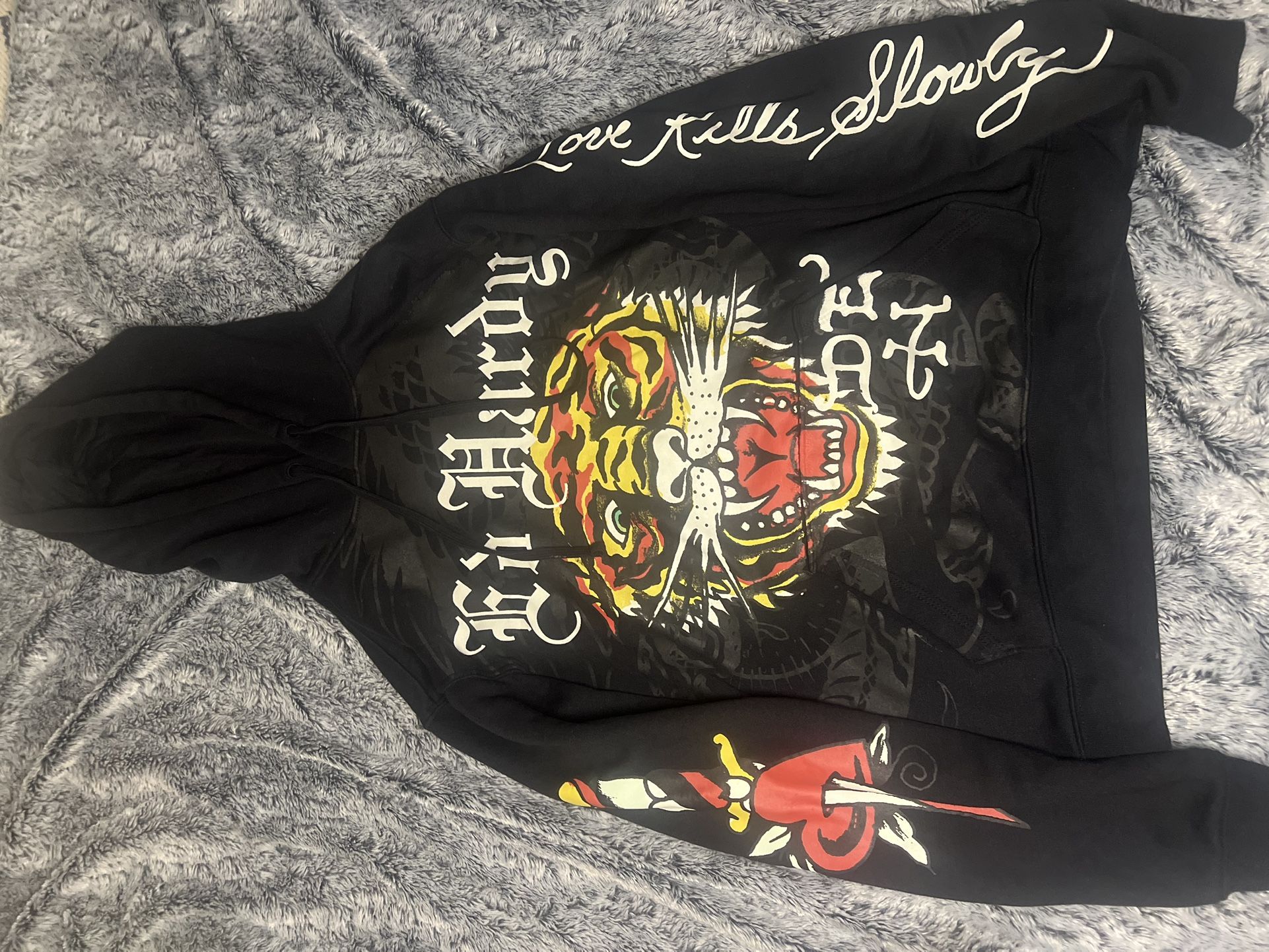 Black Ed Hardy Hoodie