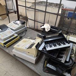 5 Cash Registers and 5Drawers