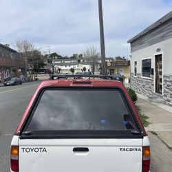 Camper Shell  With Roof Rack