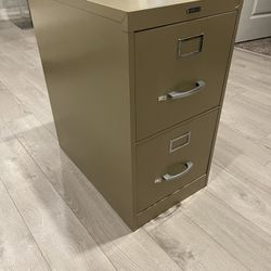 Beige File Cabinet