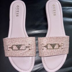 GUESS Slippers (Slides) Size 10