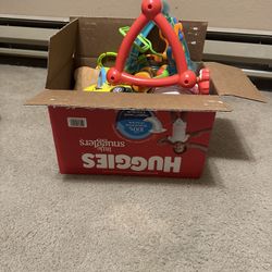 Box Of Baby Toys 