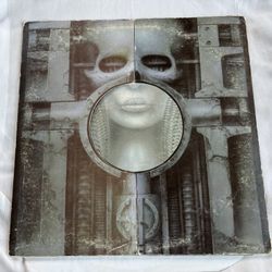Emerson Lake Palmer Brain Salad Surgery LP Vinyl Record 1973 Manticore HR Giger