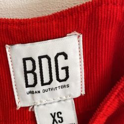 BDG OVERALL SIZE XS